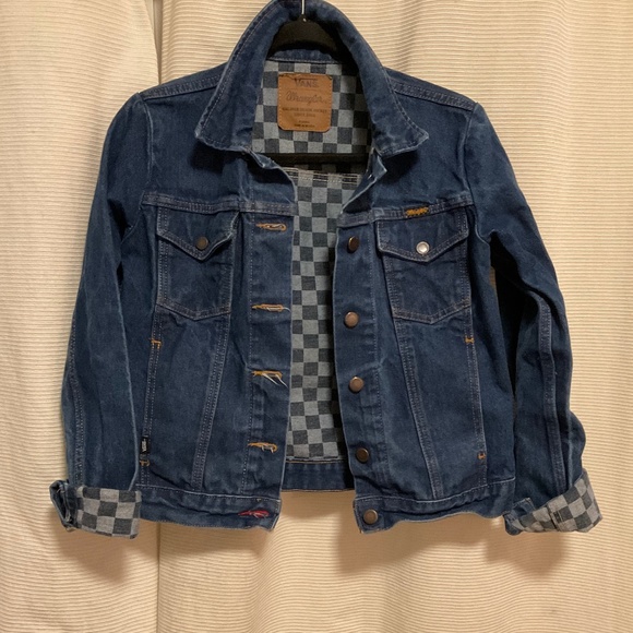 Vans X Wrangler Denim Jean Jacket - Picture 1 of 8